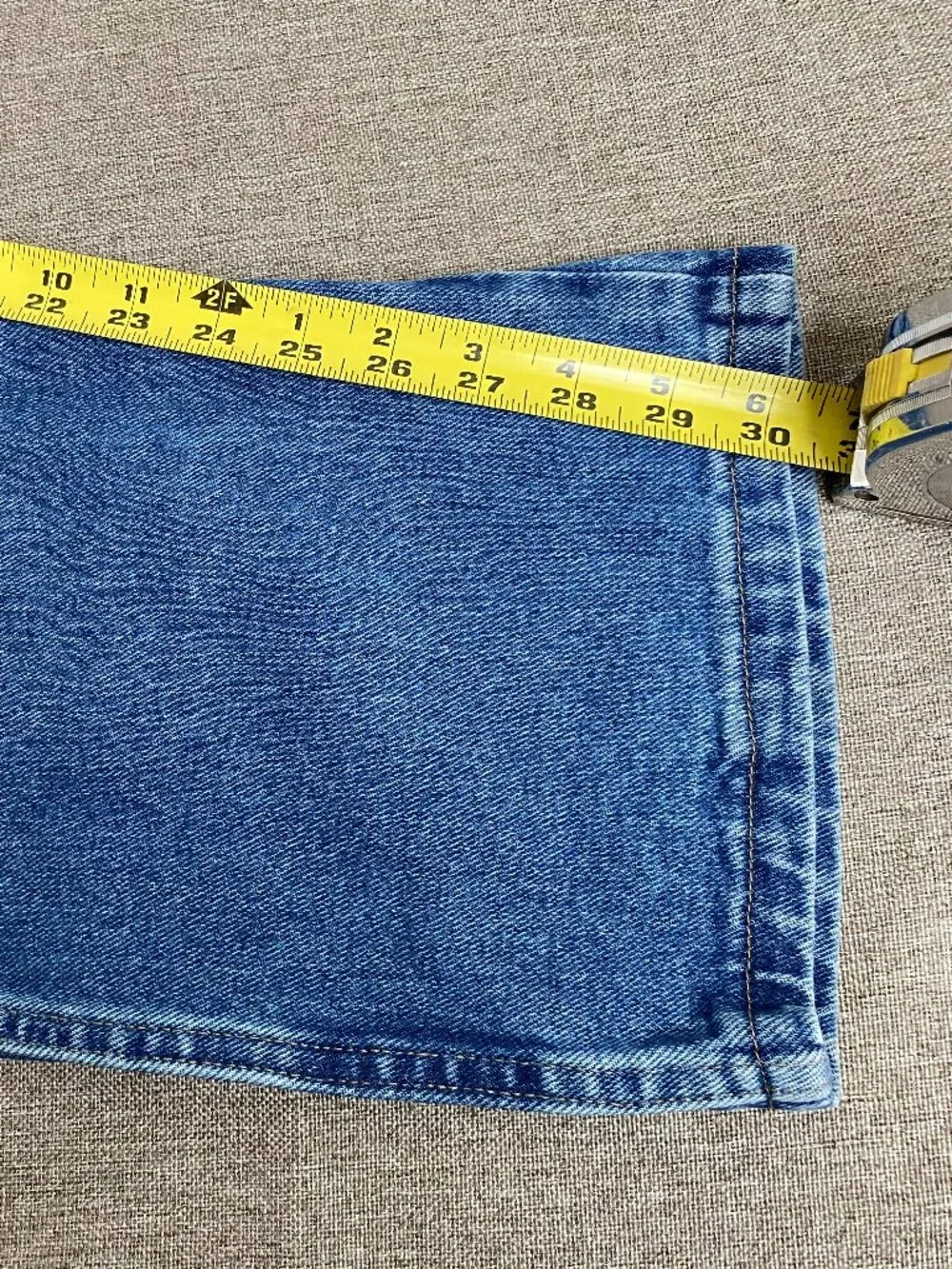 Wrangler Rugged Wear Denim Jeans Men's 42 x 30 High Rise Blue Casual Pants